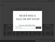 Tablet Screenshot of ericawildman.com